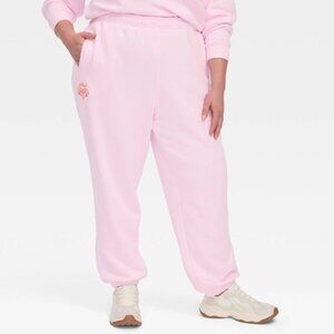 Women's Jogger Sweatpants Soft Pink